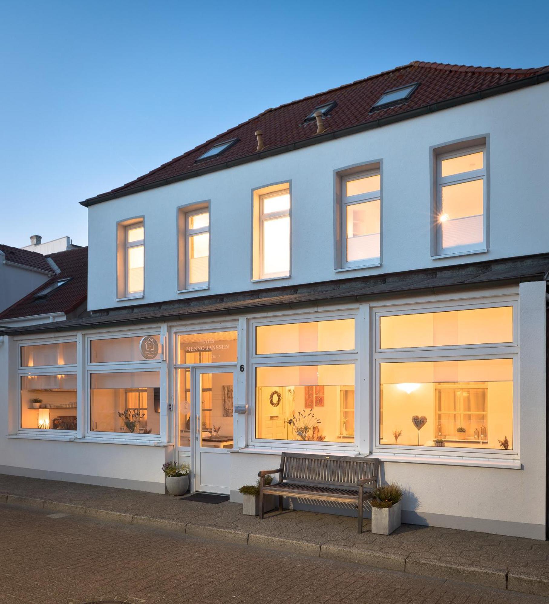 Haus Menno Janssen - Einzelzimmer Norderney Extérieur photo